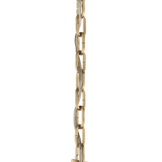 Kichler 36in Heavy Duty Chain | Champagne Bronze Steel | Lighting Accessory for Pendants & Chandeliers | 36 x 1 in | Model 4902CPZ