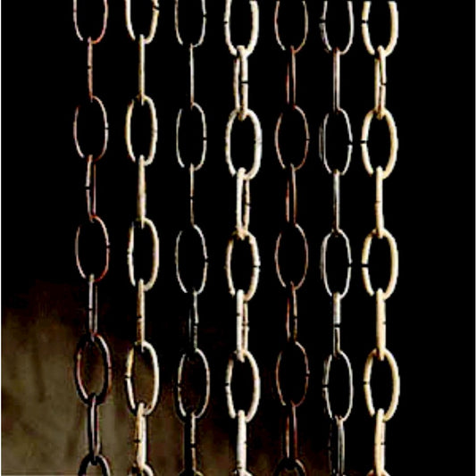 Kichler Heavy Gauge Chain 36in | Brushed Nickel Steel | Lighting Accessory for Hanging Fixtures | 36 x 1 in | Model 4908NI