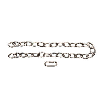 Kichler Heavy Gauge Chain 36in | Brushed Nickel Steel | Lighting Accessory for Hanging Fixtures | 36 x 1 in | Model 4908NI