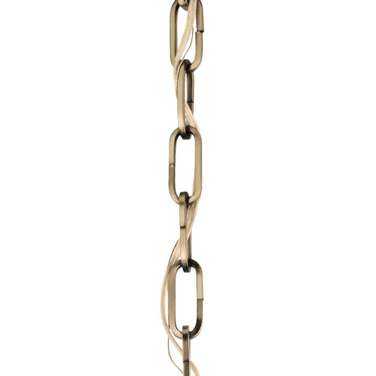 Kichler Accessory 36in Chain | Champagne Bronze Steel | Ceiling Fan & Light Extension | 36 x 1 in | Model 4921CPZ