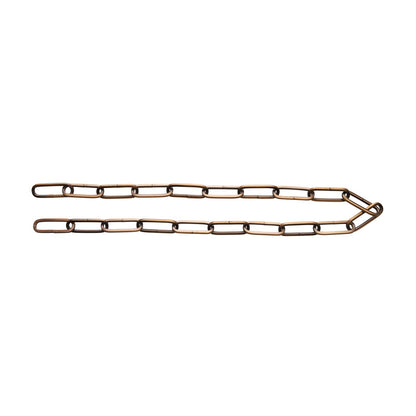 Kichler Accessory Chain | Natural Brass Steel | 1 in Wide | Model 4921NBR