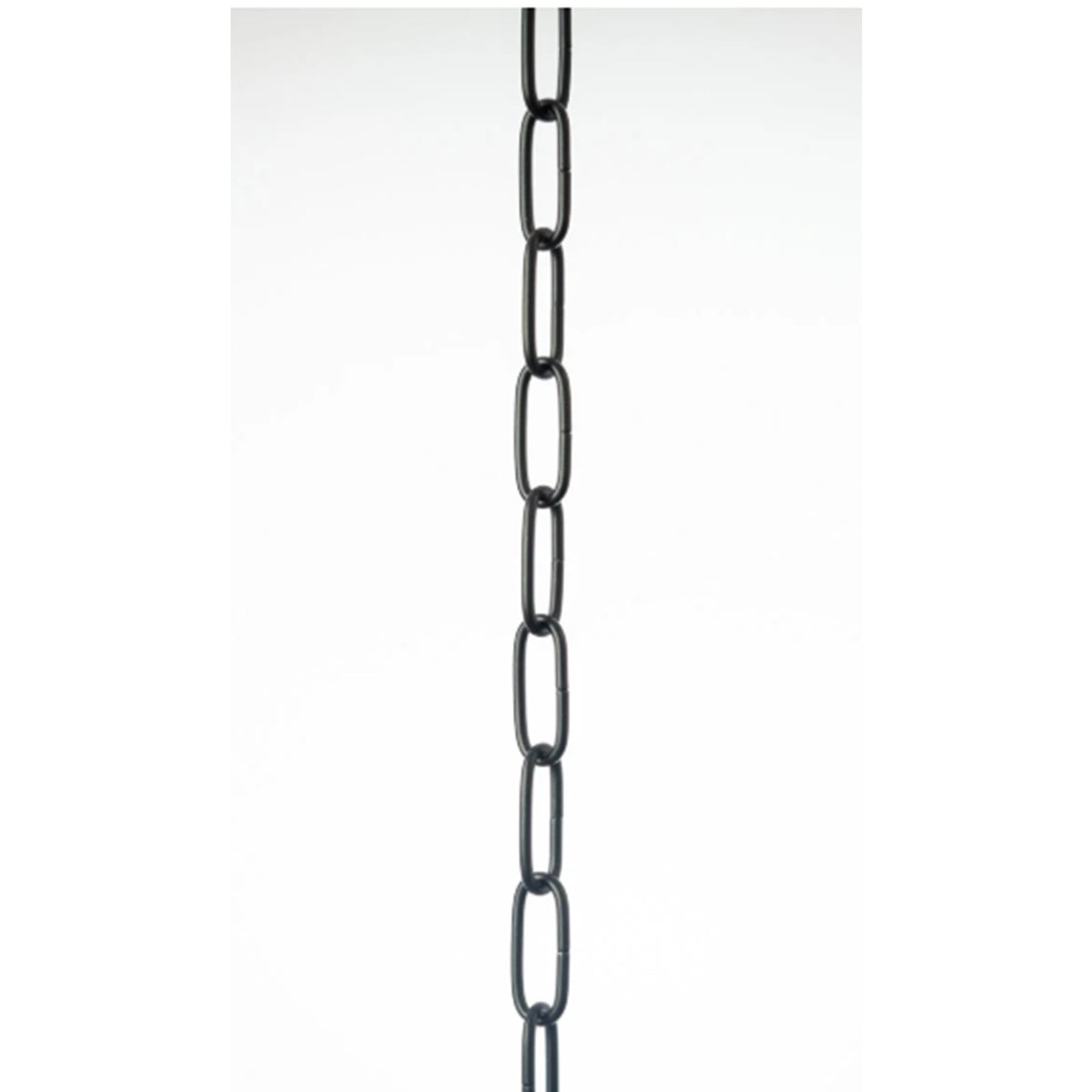 Kichler Extra Heavy Gauge 36in Ceiling Chain | Black Steel | Pendant & Chandelier Hanging | 36 x 1.5 in | Model 4930BK