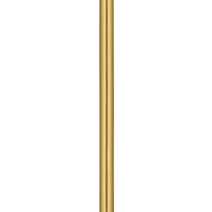 Kichler Accessory 12in Stem | Brushed Gold Steel | Lighting Accessory for Pendants & Chandeliers | D 12 in | Model 4935BG