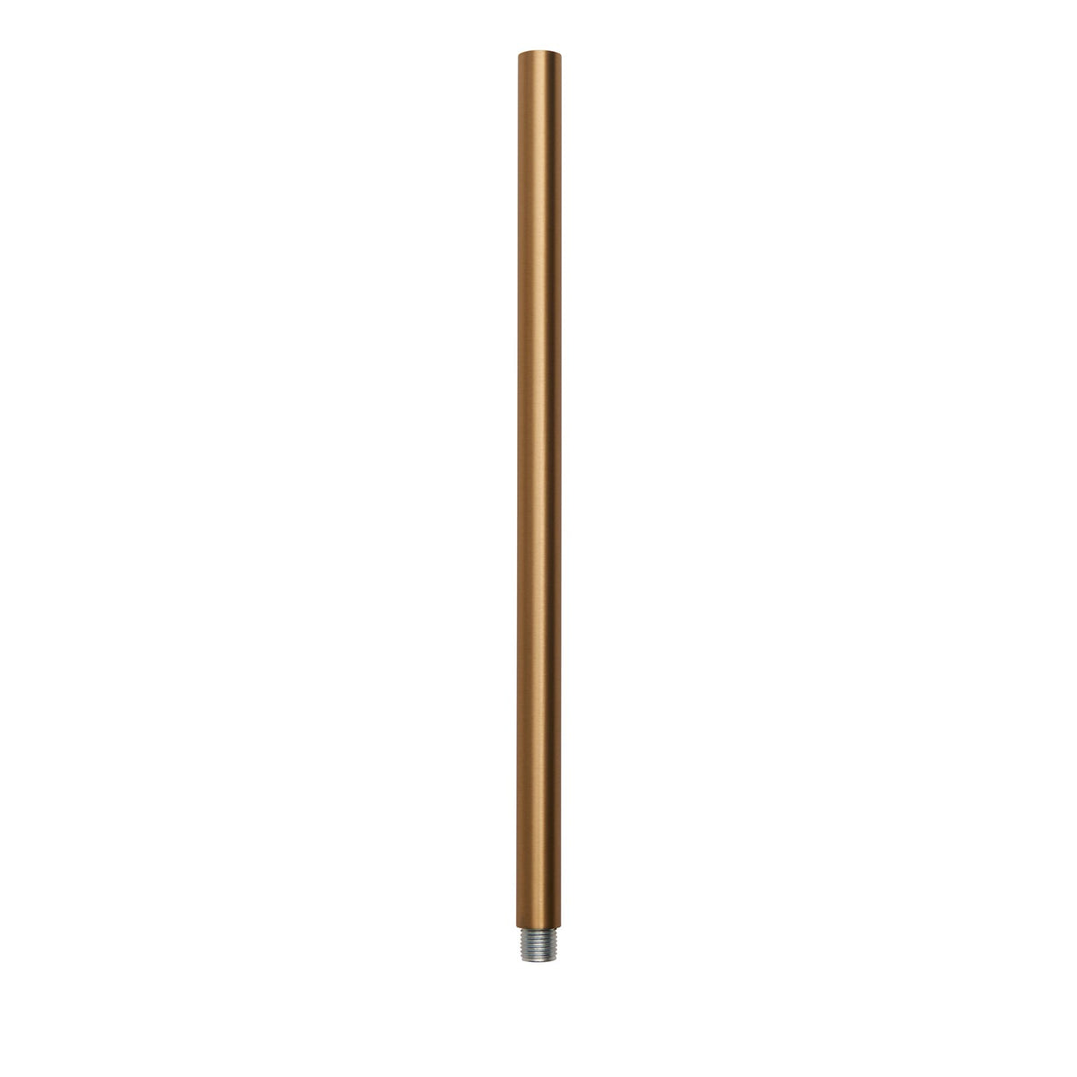 Kichler 12in Stem | Brushed Natural Brass Steel | Ceiling Fan & Lighting Accessory | 12 x 0.75 in | Model 4935BNB