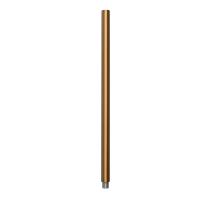 Kichler 12in Stem | Brushed Natural Brass Steel | Ceiling Fan & Lighting Accessory | 12 x 0.75 in | Model 4935BNB