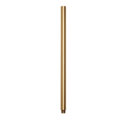 Kichler Accessory 12in Steel Stem | Champagne Gold Finish | Ceiling Fan & Light Fixture Extension | 12 x 0.75 in | Model 4935CG