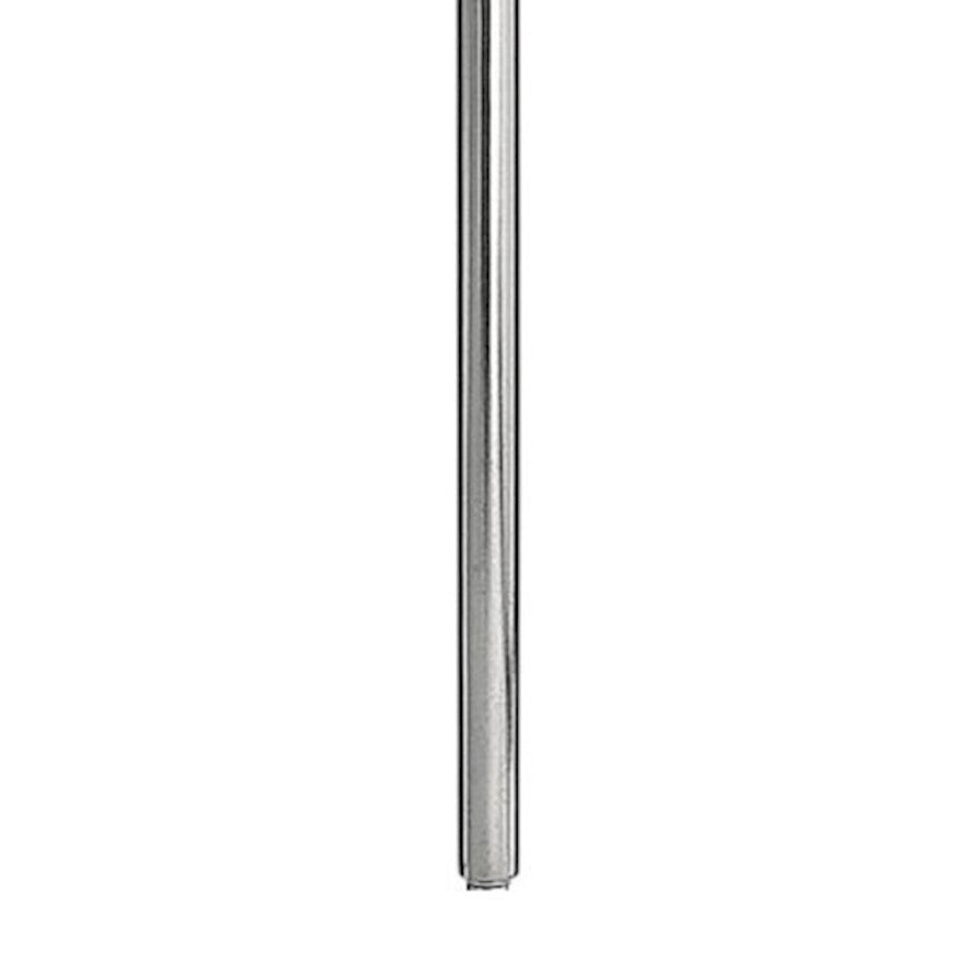 Kichler 12in Stem .625 OD | Chrome Steel | Ceiling Fan Downrod & Pendant Accessory | 12 x 0.75 in | Model 4935CH