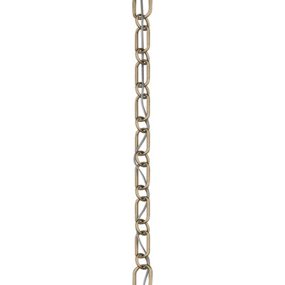 Kichler Accessory 36in Round Decorative Chain | Steel Champagne Bronze | Extend Pendant & Chandelier Height | 36 x 0.75 in | Model 4945CPZ