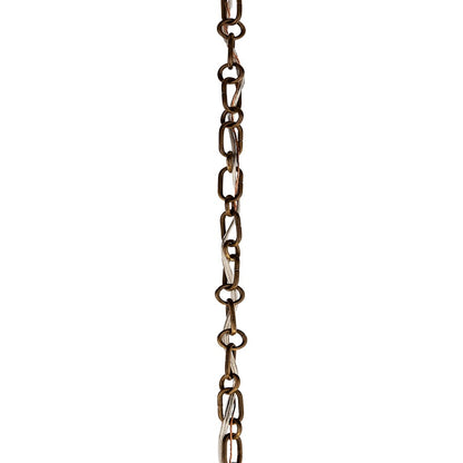 Kichler 36in Round Decorative Chain | Lacquered Bronze Steel | Ceiling Fan Extension | 36 x 0.75 in | Model 4945LBZ