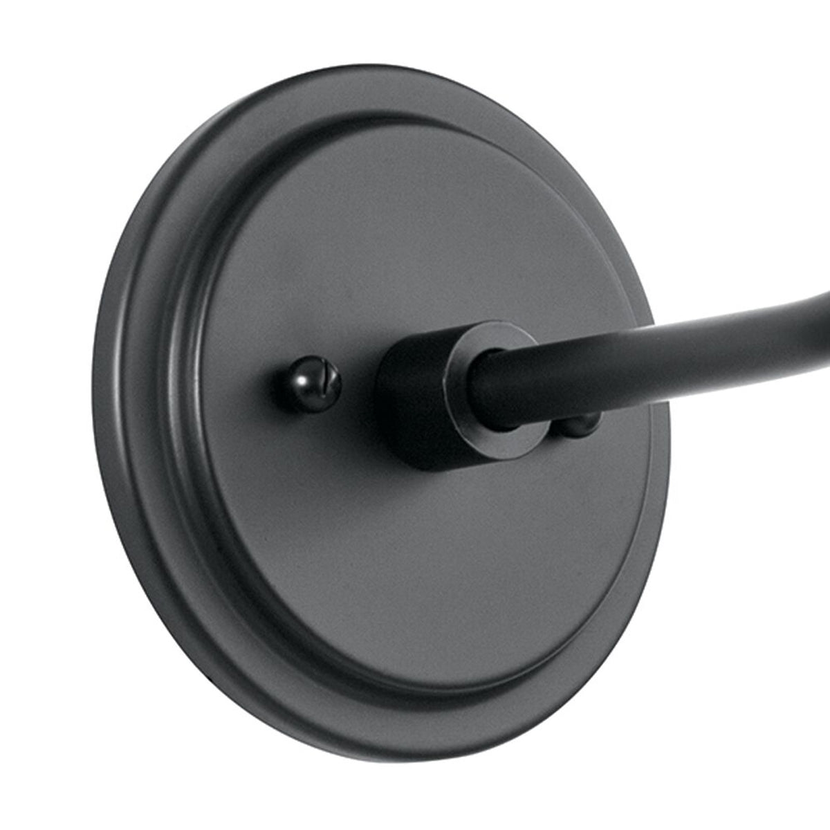 Kichler Northland 12in 1-Light Outdoor Wall Sconce | Rustic Matte Black and White Inner | Covered Porch & Entryway | 12 x 10 x 12 in | Model 49775BK