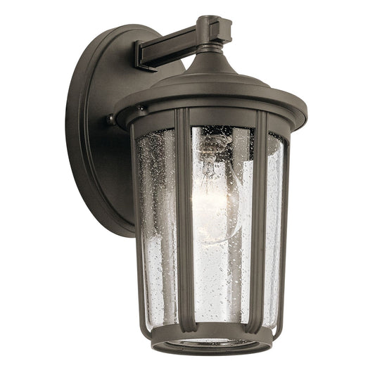Kichler Fairfield Outdoor 1-Light Wall Sconce | Olde Bronze and Traditional | Covered Patio & Entryway | 7 x 6 x 11 in | Model 49892OZ