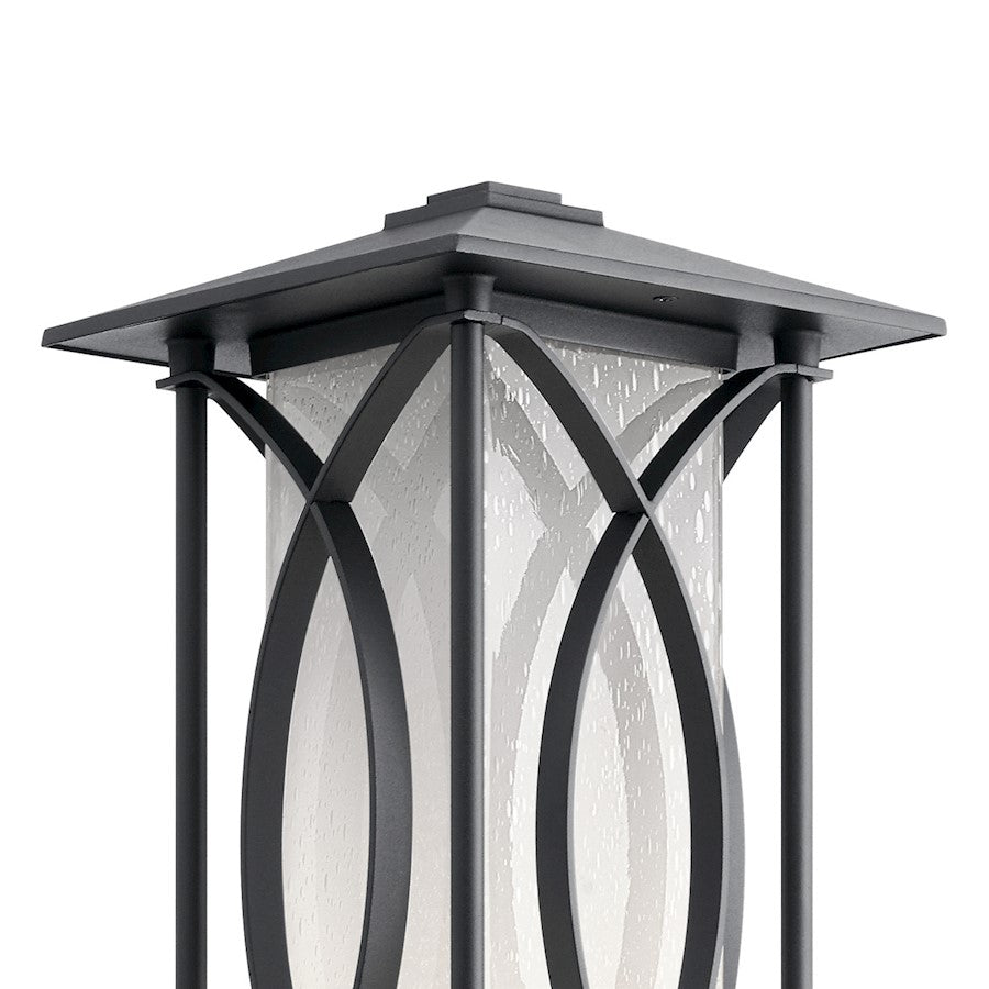 Kichler Ashbern 1 Light LED Outdoor Post Light, Textured Black