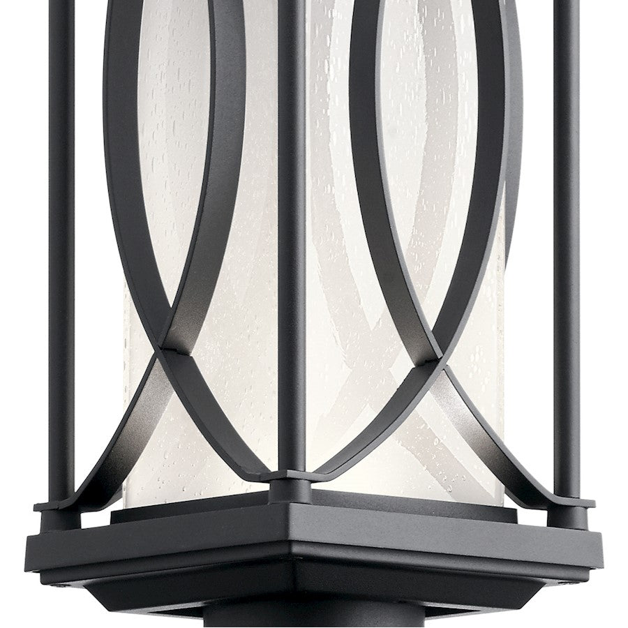 Kichler Ashbern 1 Light LED Outdoor Post Light, Textured Black