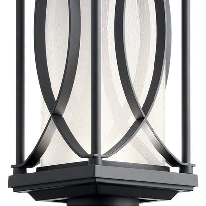 Kichler Ashbern 1 Light LED Outdoor Post Light, Textured Black