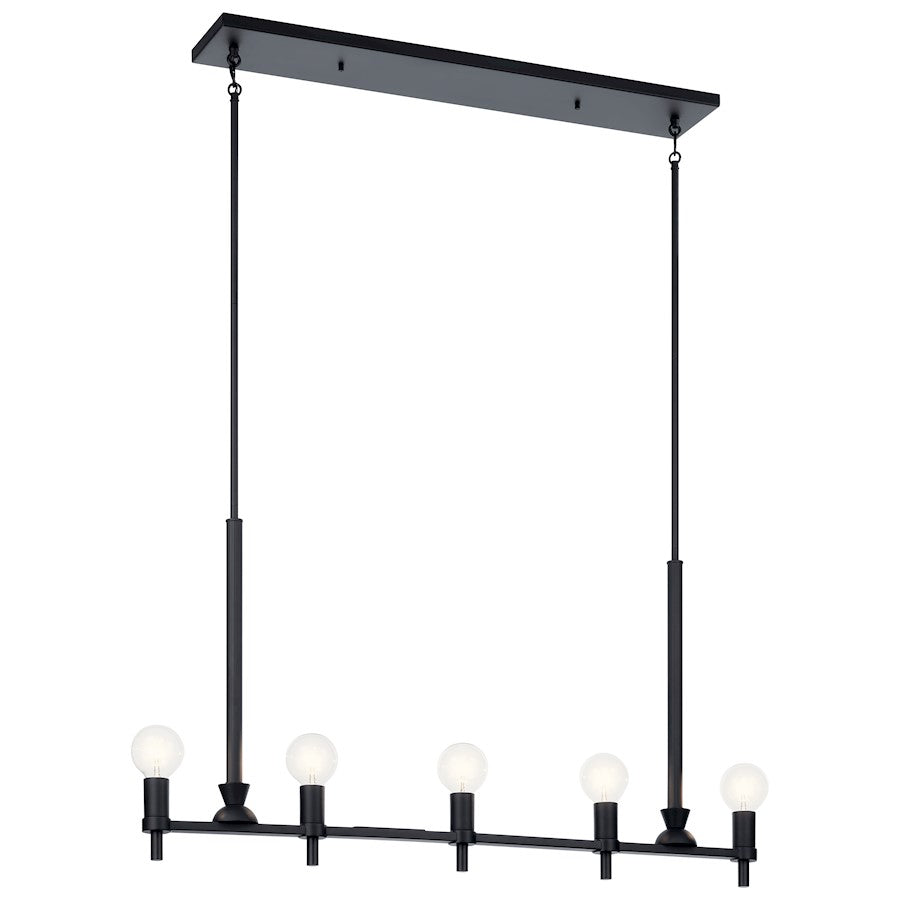 5 Light Linear Chandelier