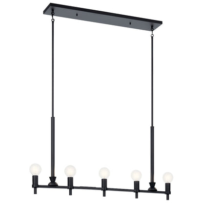 5 Light Linear Chandelier