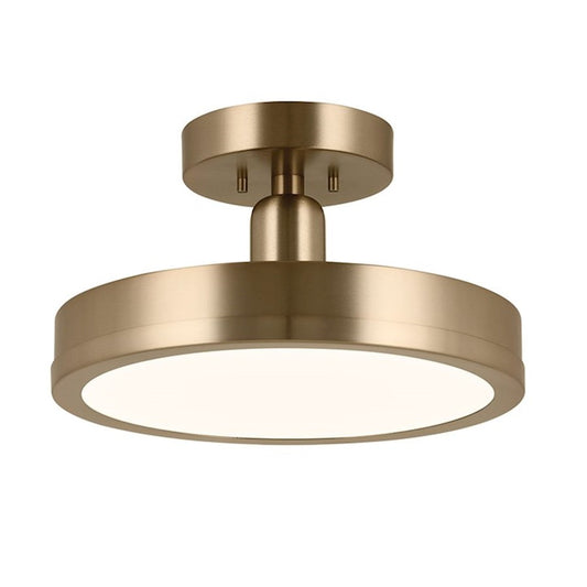 Kichler Riu 14" 1 Light LED Semi-Flush Mount