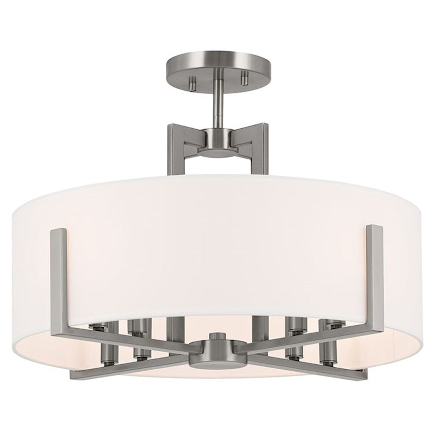 Kichler Malen 20" 8 Light Semi-Flush Mount