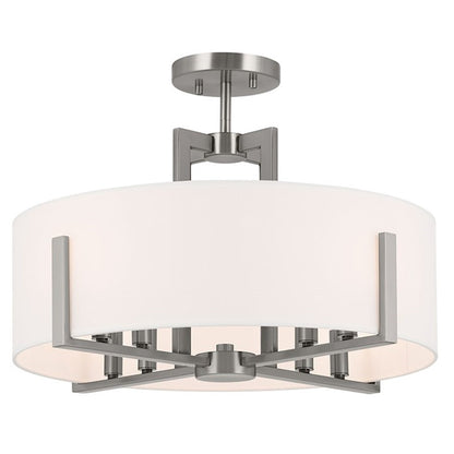 Kichler Malen 20" 8 Light Semi-Flush Mount