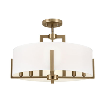Kichler Malen 20" 8 Light Semi-Flush Mount