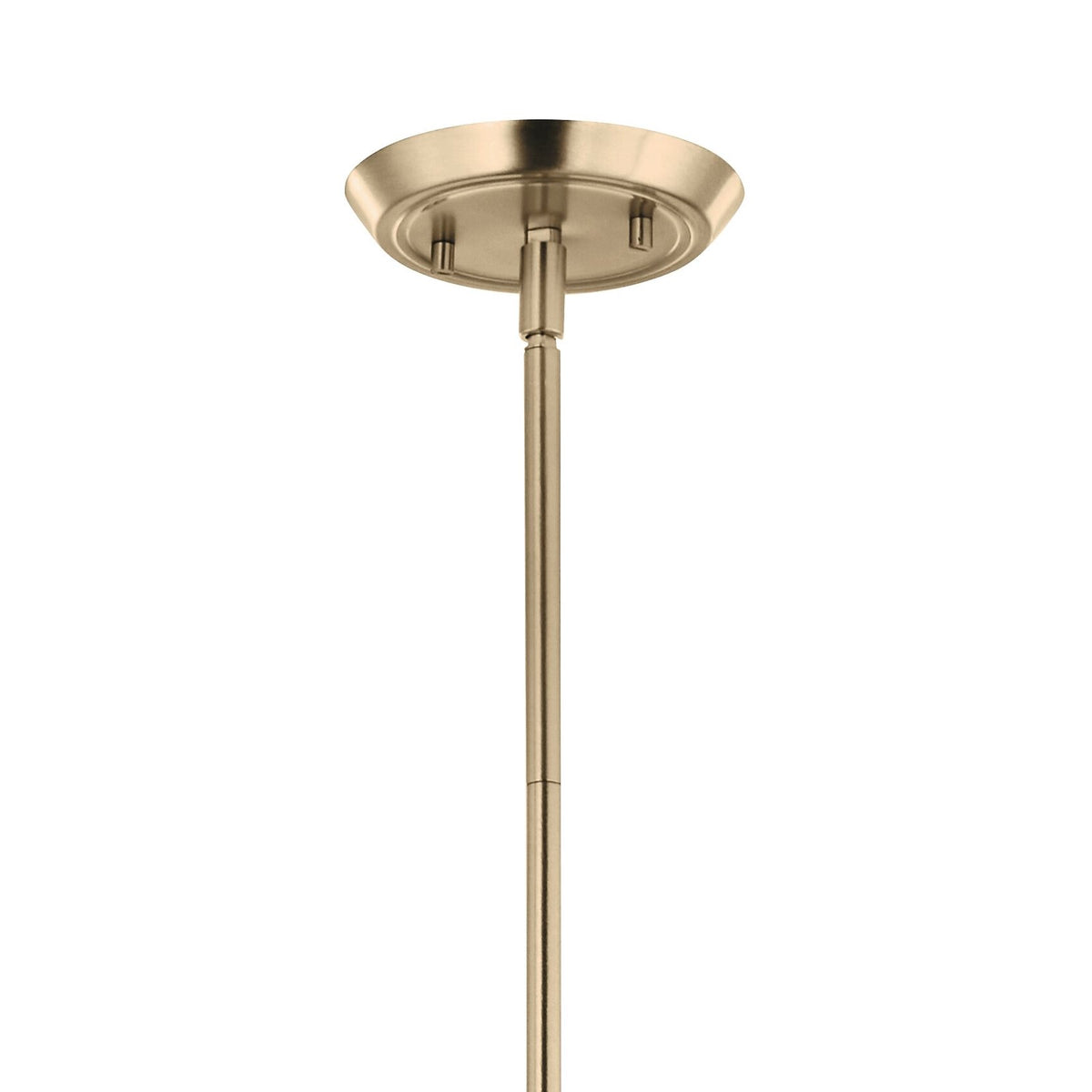 Kichler Alvaro 6-Light Chandelier | Champagne Bronze Steel | Dining Room & Living Room | 19 in H, Dimmable | Model 52690CPZ