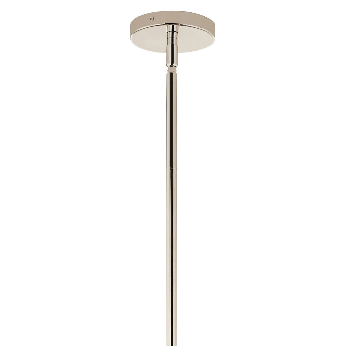 Kichler Silvarious 26in 16-Light Chandelier | Polished Nickel and Clear Crackle Glass | Dining Room & Living Room | 26 in H | Model 52702PN