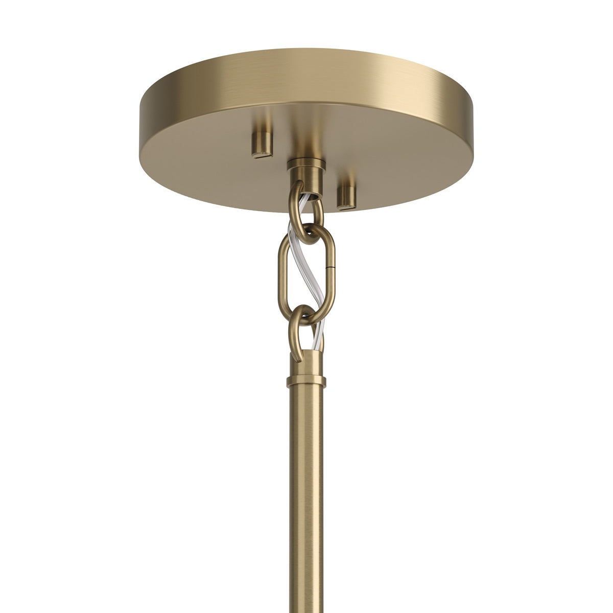 Kichler Madden 4-Light Chandelier | Soft Modern Champagne Bronze Steel | Dining Room & Living Room | 16.75 in H | Model 52716CPZ