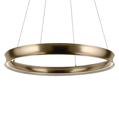 Kichler Larousse 39.5" LED Chandelier/Pendant, Champagne Bronze