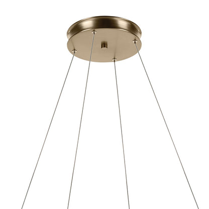 Kichler Larousse 49.5" LED Chandelier/Pendant, Champagne Bronze