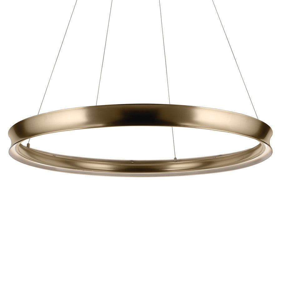 Kichler Larousse 49.5" LED Chandelier/Pendant, Champagne Bronze