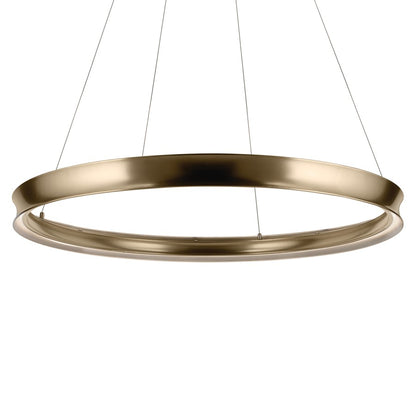 Kichler Larousse 49.5" LED Chandelier/Pendant, Champagne Bronze