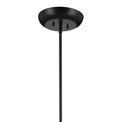 Kichler Moraine 30" LED 10 Light 2-Tier Chandelier, Black