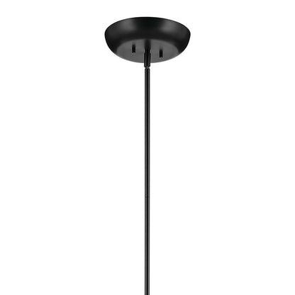 Kichler Moraine 40" LED 12 Light 2-Tier Chandelier, Black