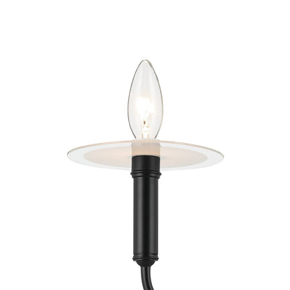 Kichler Eadie 30.75" 4 Light Chandelier, Black