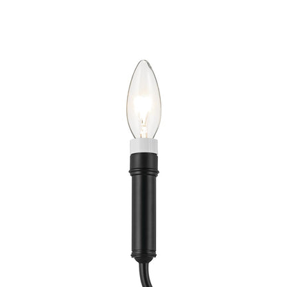 Kichler Eadie 30.75" 4 Light Chandelier, Black