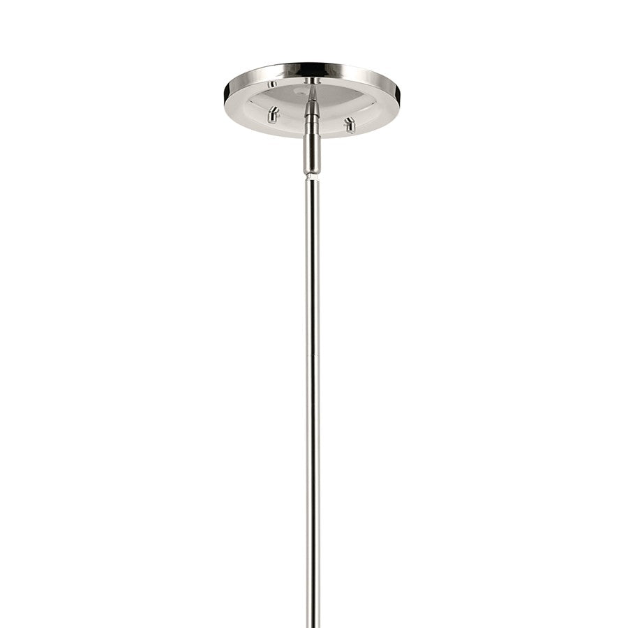 Kichler Eadie 41" 6 Light Chandelier, Polished Nickel