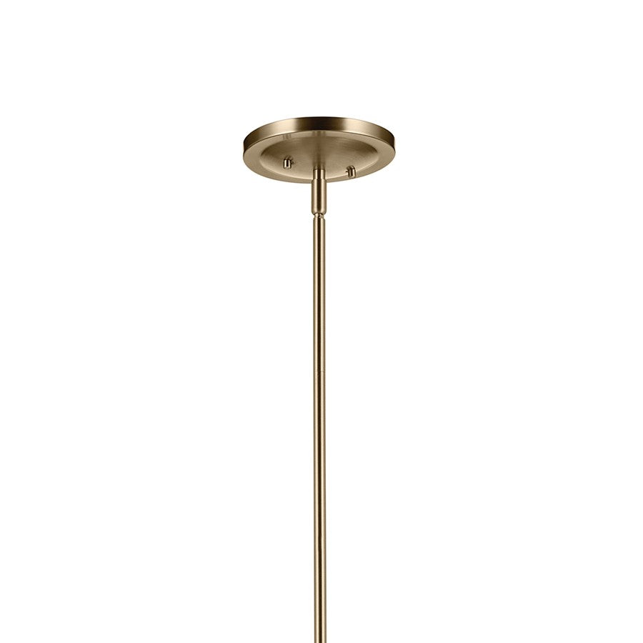 Kichler Eadie 51.5" 6 Light Chandelier, Champagne Bronze