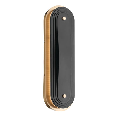 Kichler Tauri 17.5in Medium LED Wall Sconce | Modern Champagne Bronze | Hallway & Bedroom Accent | 17.5 x 5.25 in | Model 52810CPZLED