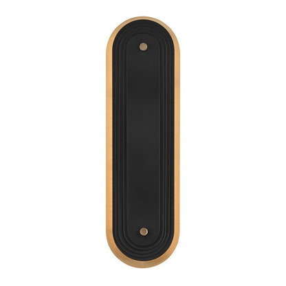 Kichler Tauri 17.5in Medium LED Wall Sconce | Modern Champagne Bronze | Hallway & Bedroom Accent | 17.5 x 5.25 in | Model 52810CPZLED