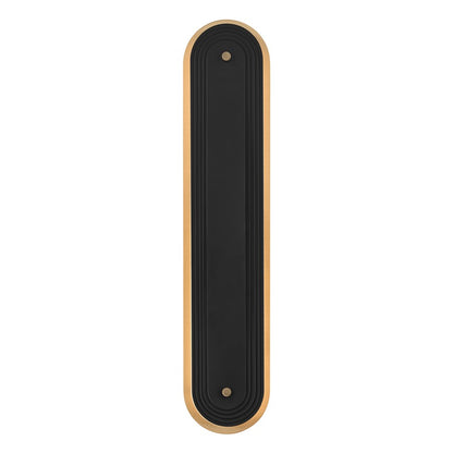 Kichler Tauri 24in LED Wall Sconce | Modern Champagne Bronze Steel | Living Room & Hallway Accent | 5 x 24 in | Model 52811CPZLED