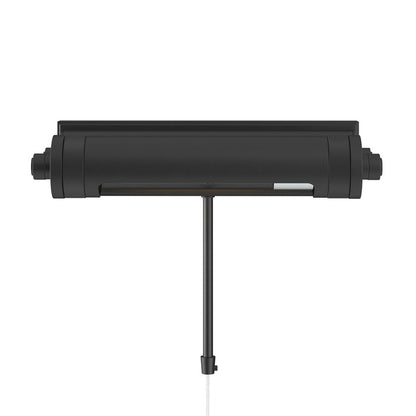 Kichler Kenton 12in 1-Light Picture Light | Industrial Black Steel | Gallery & Hallway Accent | 12 x 2.75 x 6 in | Model 52813BK