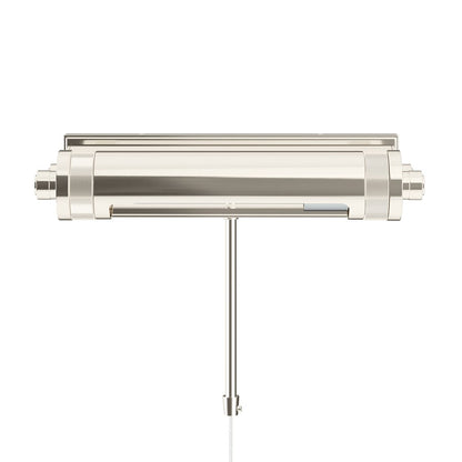 Kichler Kenton 12in 1-Light Picture Light | Industrial Polished Nickel and Metal Shade | Hallway & Gallery Art Light | 12 x 2 x 6 in | Model 52813PN