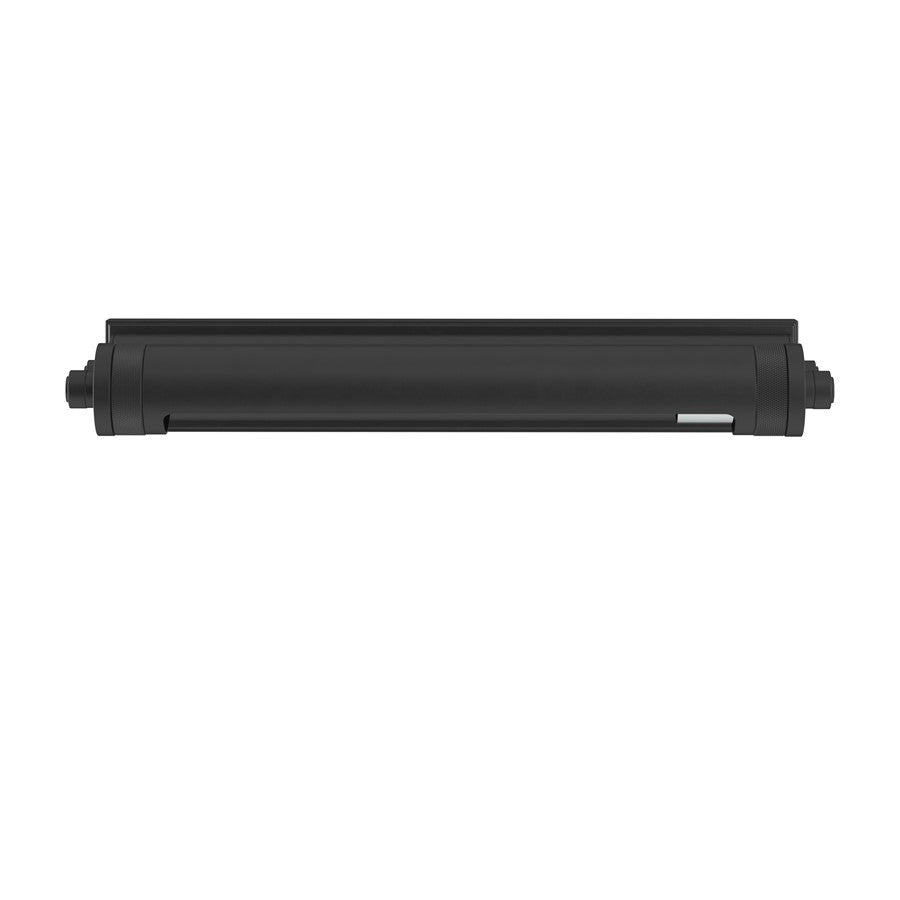 Kichler Kenton 18in 2-Light Picture Light | Industrial Black Metal | Art Gallery & Hallway | 18 x 2.75 in, 6in Ext | Model 52814BK