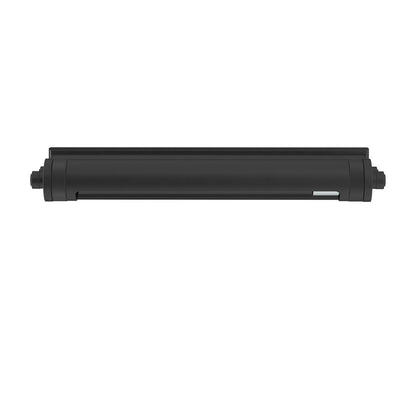 Kichler Kenton 18in 2-Light Picture Light | Industrial Black Metal | Art Gallery & Hallway | 18 x 2.75 in, 6in Ext | Model 52814BK