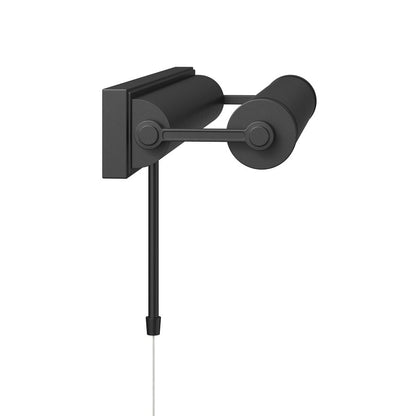 Kichler Kenton 18in 2-Light Picture Light | Industrial Black Metal | Art Gallery & Hallway | 18 x 2.75 in, 6in Ext | Model 52814BK