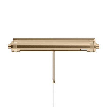Kichler Kenton 18in 2-Light Picture Light | Industrial Champagne Bronze Steel | Gallery & Living Room Art Accent | 18 x 6 x 3 in | Model 52814CPZ
