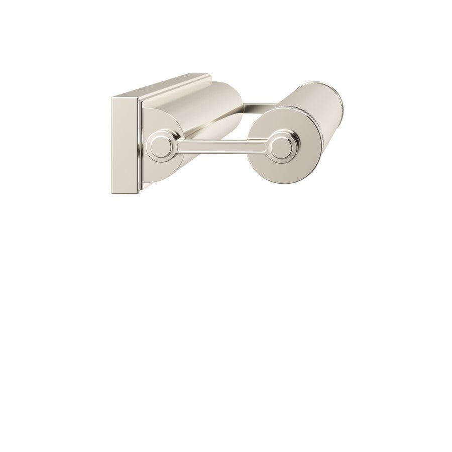 Kichler Kenton 18in 2-Light Picture Light | Industrial Polished Nickel Metal | Artwork & Gallery Hallway | 18 x 2.75 x 6 in | Model 52814PN