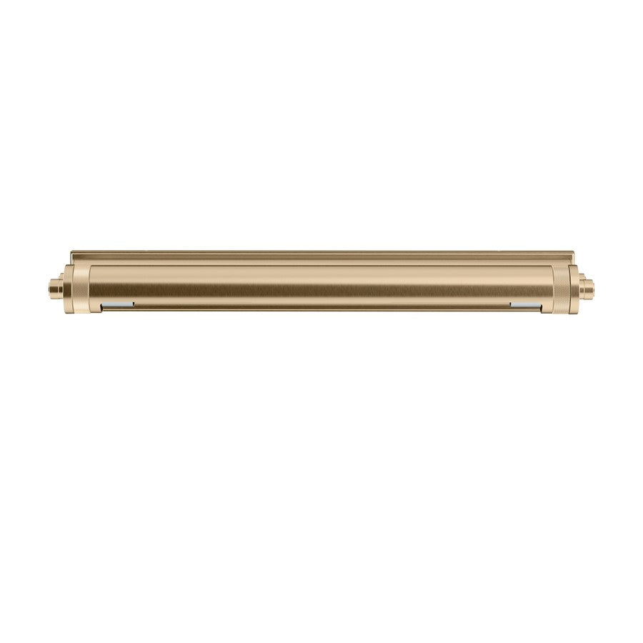 Kichler Kenton 24in 2-Light Picture Light | Industrial Champagne Bronze | Gallery & Artwork | 24 x 2.75 x 6 in | Model 52815CPZ