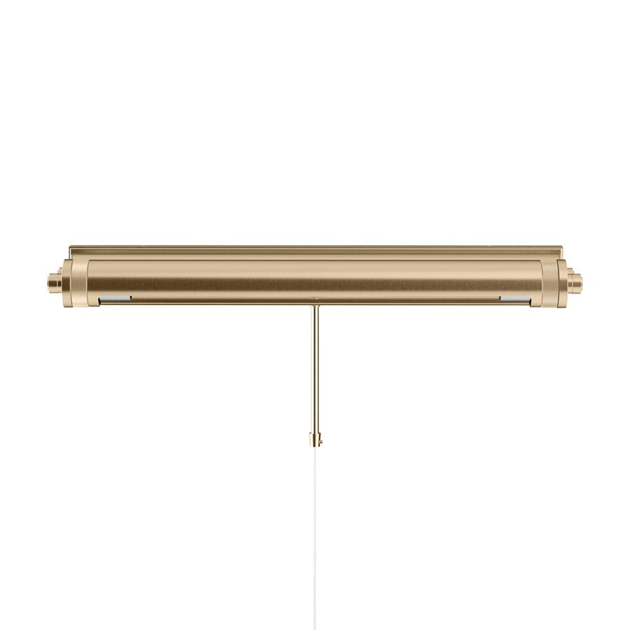 Kichler Kenton 24in 2-Light Picture Light | Industrial Champagne Bronze | Gallery & Artwork | 24 x 2.75 x 6 in | Model 52815CPZ