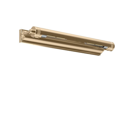 Kichler Kenton 24in 2-Light Picture Light | Industrial Champagne Bronze | Gallery & Artwork | 24 x 2.75 x 6 in | Model 52815CPZ